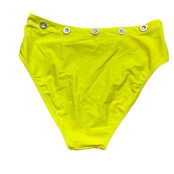 Brand new without tags Juicy Couture Neon Green High Waisted Bikini Bottoms XL - Picture 5 of 9